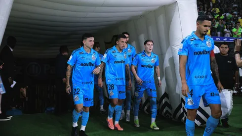 Santos entrou atrasado para clássico contra o Palmeiras