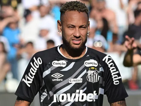 Neymar se desculpa com Robinho Jr. após confusão no Santos