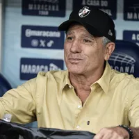 Renato Gaúcho celebra empate do Vasco com o Flamengo