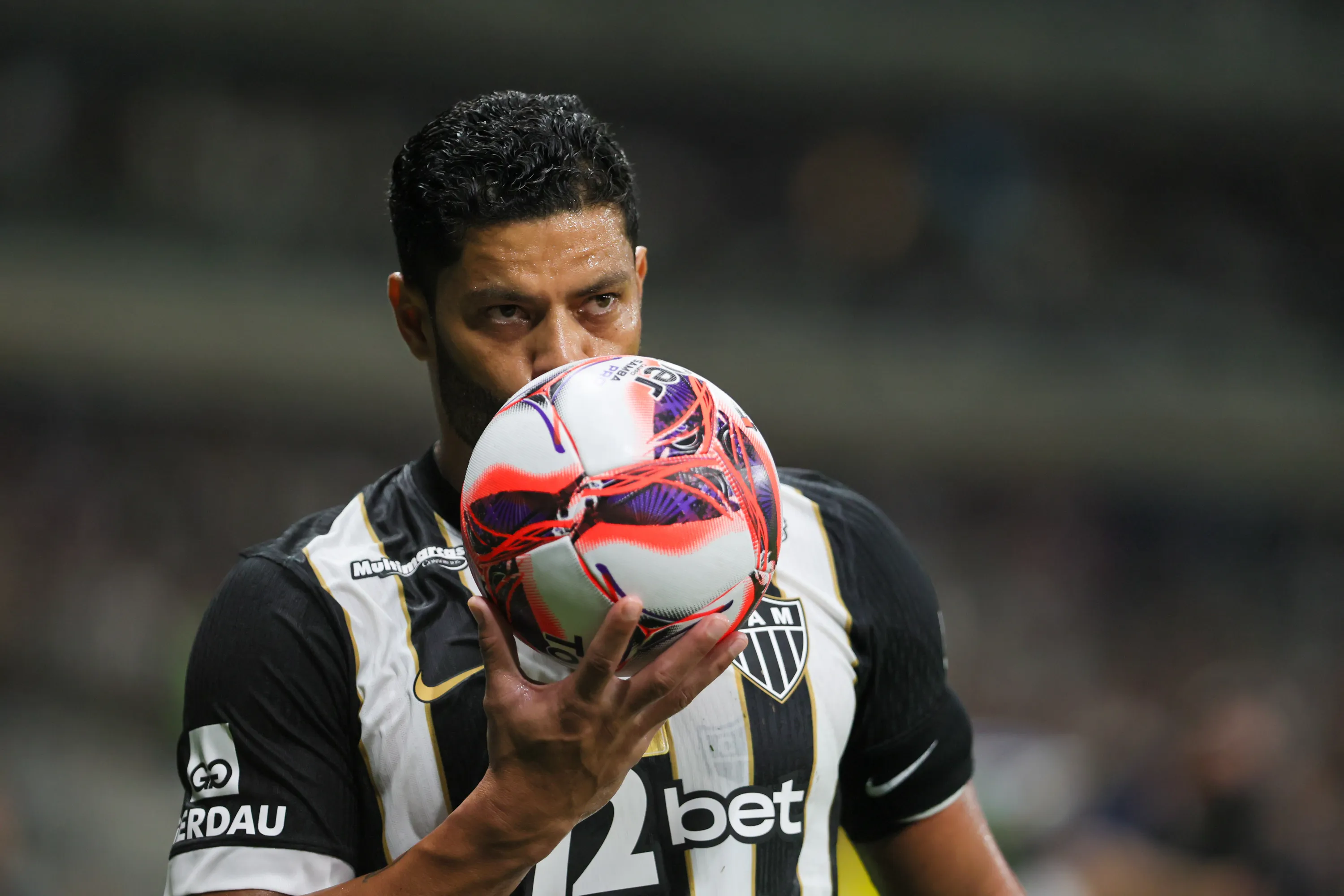 Hulk jogador do Atletico durante partida contra o Cruzeiro no estadio Mineirao pelo campeonato Mineiro 2026. Foto: Gilson Lobo/AGIF