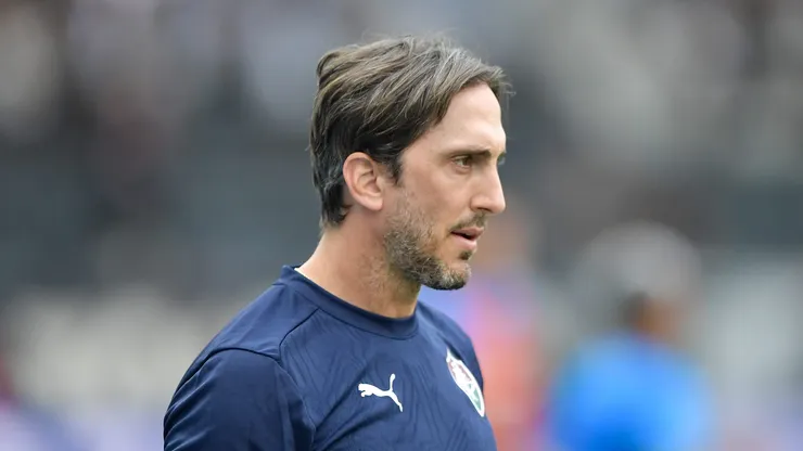 Luis Zubeldia tecnico do Fluminense durante partida contra o Vasco no estadio Engenhao pelo campeonato Carioca 2026.