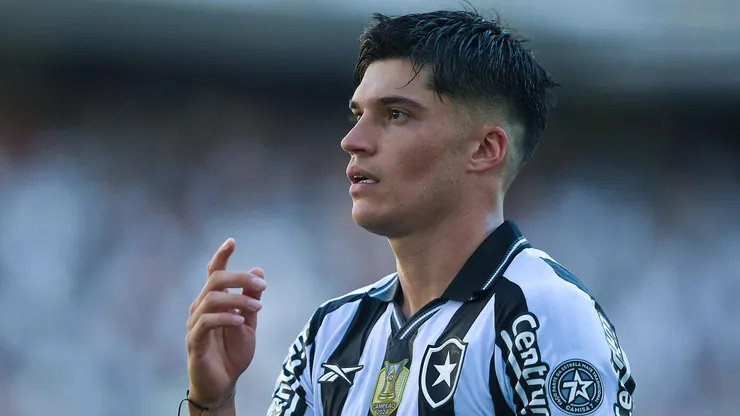 Joaquín Correa marcou apenas três gols pelo Botafogo após quase um ano de clube