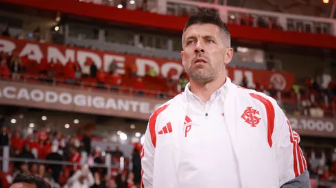 Paulo Pezzolano técnico do Internacional durante partida contra o Fluminense no estádio Beira-Rio pelo campeonato Brasileiro A 2026. Foto: Maxi Franzoi/AGIF