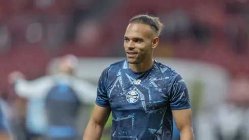 RS – PORTO ALEGRE – 11/04/2026 – BRASILEIRO A 2026, INTERNACIONAL X GREMIO – Braithwaite jogador do Gremio durante partida contra o Internacional no estadio Beira-Rio pelo campeonato Brasileiro A 2026. Foto: Liamara Polli/AGIF