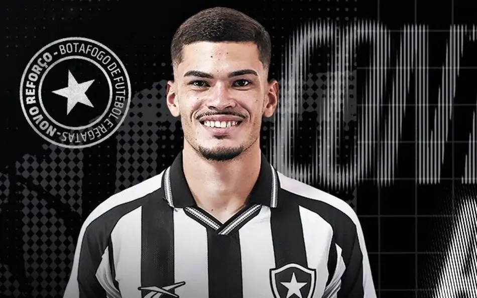 Anthony, zagueiro do Botafogo: Foto oficial: Botafogo