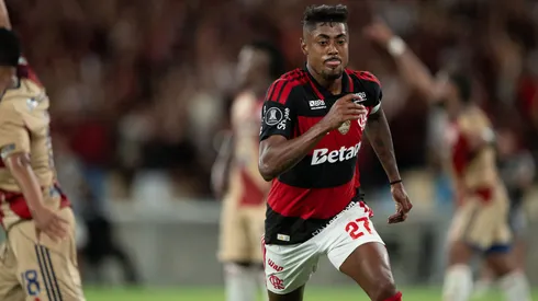 Bruno Henrique, atacante do Flamengo. Foto: Jorge Rodrigues/AGIF