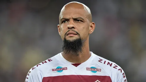 Felipe Melo jogador do Fluminense durante partida contra o Paysandu no estadio Maracana pelo campeonato Copa do Brasil 2023.