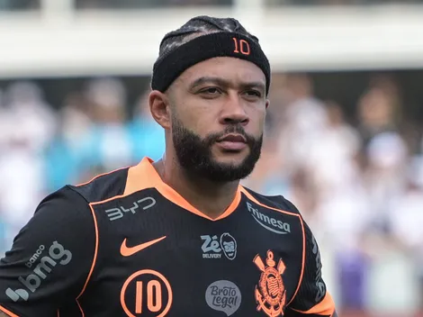 Depay está fora de Santa Fe x Corinthians pela Libertadores