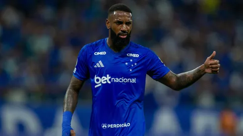 Gerson jogador do Cruzeiro durante partida contra o Boca Juniors no estadio Mineirao pelo campeonato Copa Libertadores 2026. Foto: Fernando Moreno/AGIF