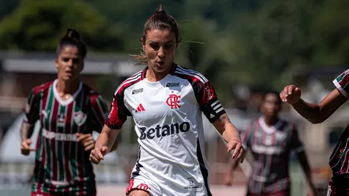 Djeni analisa a atuação do Flamengo diante do São Paulo – Foto: Paula Reis/Flamengo