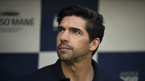 Abel Ferreira tecnico do Palmeiras durante partida contra o Agua Santa no estadio Mane Garrincha pelo campeonato Paulista 2025.