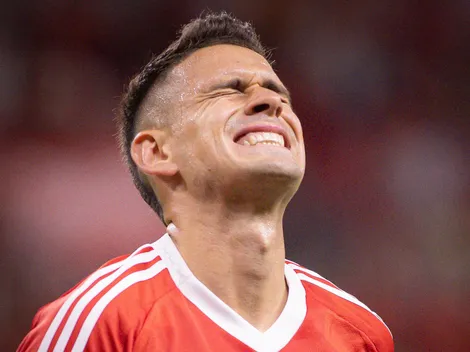 Borré é vaiado pela torcida do Internacional em Pelotas