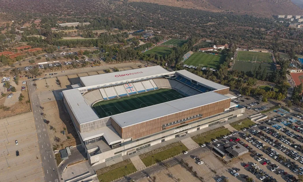 Claro Arena, estádio da Universidad Católica. Foto: Luiz Otávio Maia Júnior/divulgação