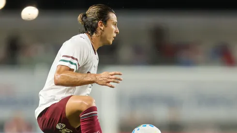 Cannobio jogador do Fluminense durante partida contra o Remo no estadio Mangueirao pelo campeonato Brasileiro A 2025. Foto: Fernando Torres/AGIF