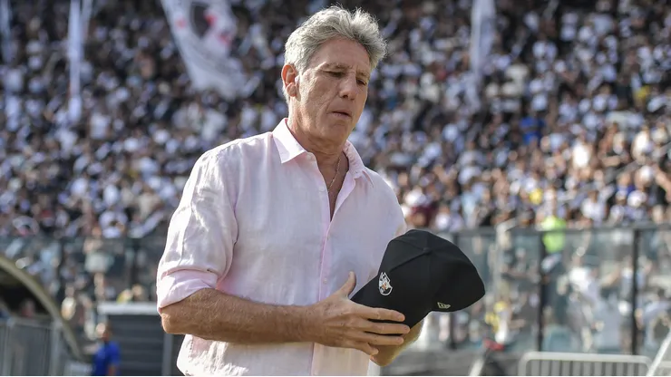 Renato Gaucho tecnico do Vasco durante partida contra o Gremio no estadio Sao Januario pelo campeonato Brasileiro A 2026. Foto: Thiago Ribeiro/AGIF