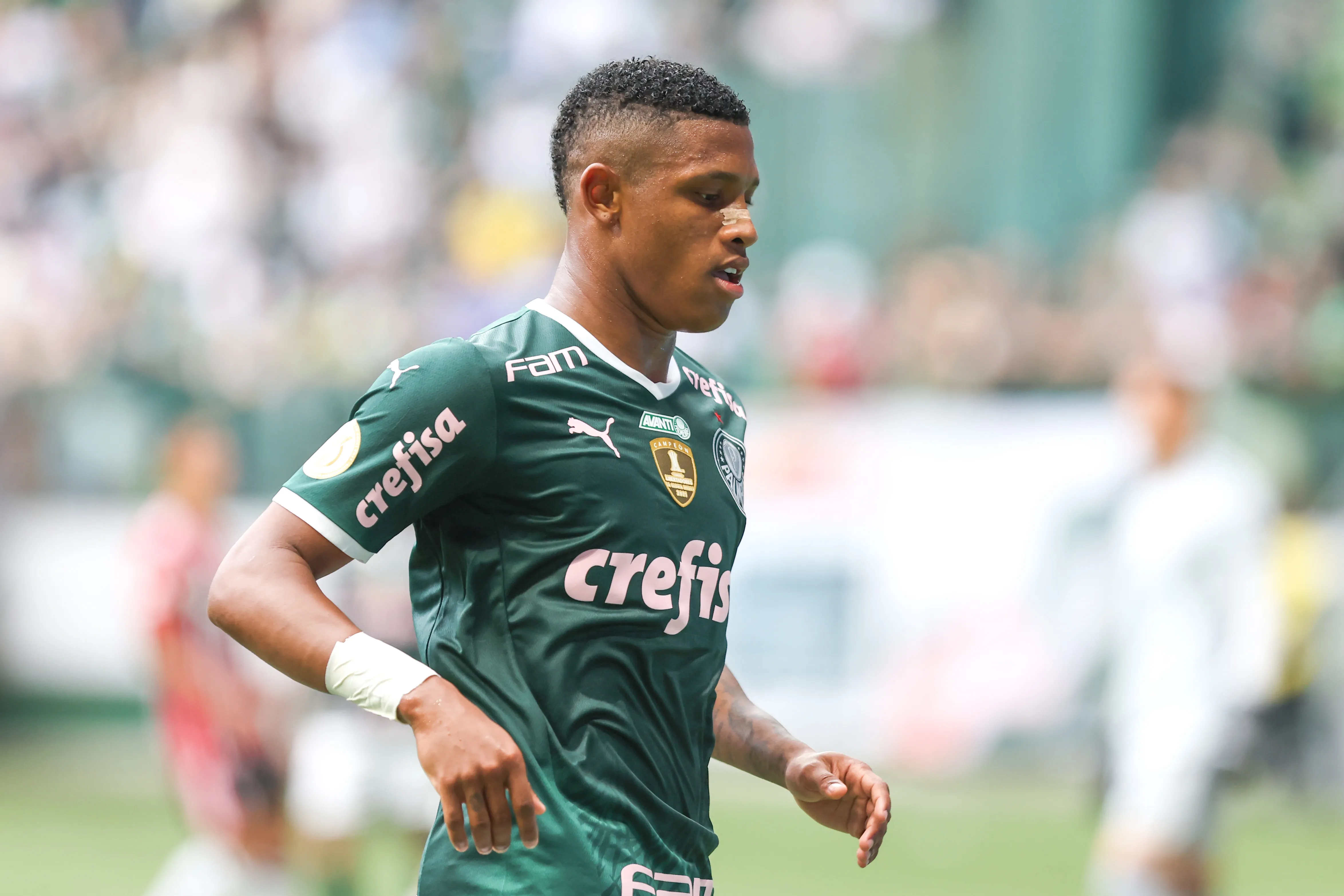SP – Sao Paulo – 16/10/2022 – BRASILEIRO A 2022, PALMEIRAS X SAO PAULO – Danilo jogador do Palmeiras durante partida contra o Sao Paulo no estadio Arena Allianz Parque pelo campeonato Brasileiro A 2022. Foto: Marcello Zambrana/AGIF