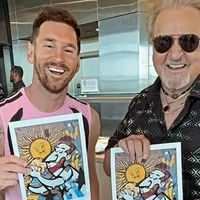 Quico conhece Messi e cena encanta fãs