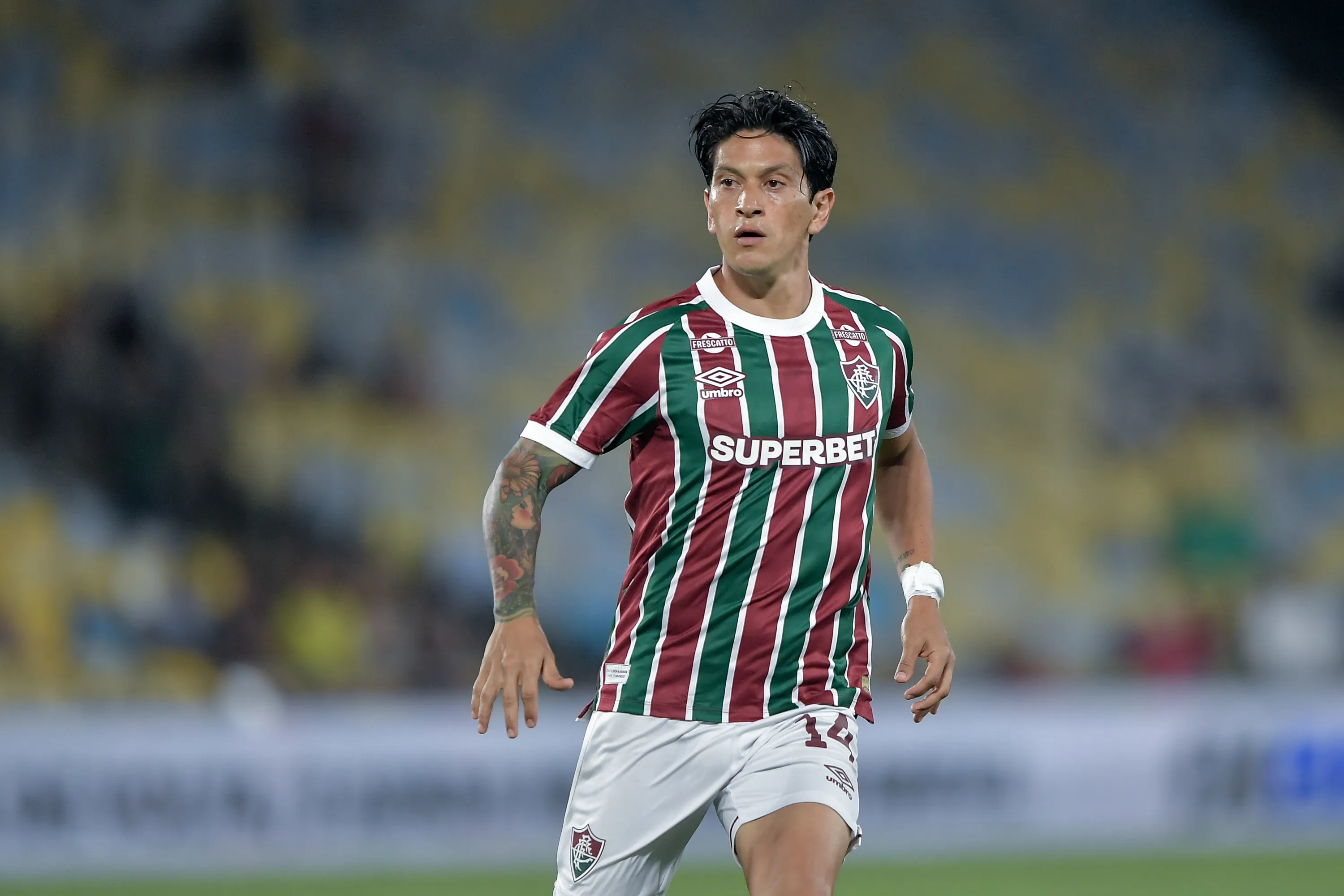 RJ – RIO DE JANEIRO – 29/10/2025 – BRASILEIRO A 2025, FLUMINENSE X CEARA – Cano jogador do Fluminense durante partida contra o Ceara no estadio Maracana pelo campeonato Brasileiro A 2025. Foto: Thiago Ribeiro/AGIF