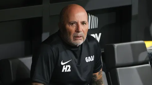Jorge Sampaoli técnico do Atlético durante partida contra o Remo no estádio Arena MRV pelo campeonato Brasileiro A 2026. Foto: Gilson Lobo/AGIF