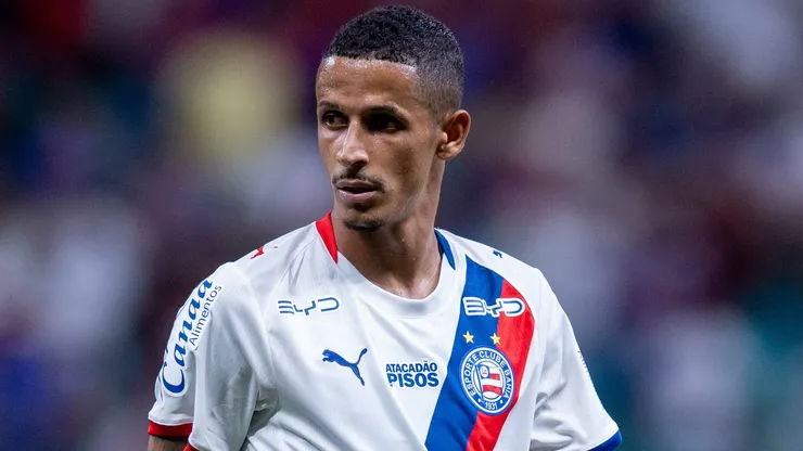 Luciano Juba durante confronto contra o Palmeiras no Brasileirão de 2026.