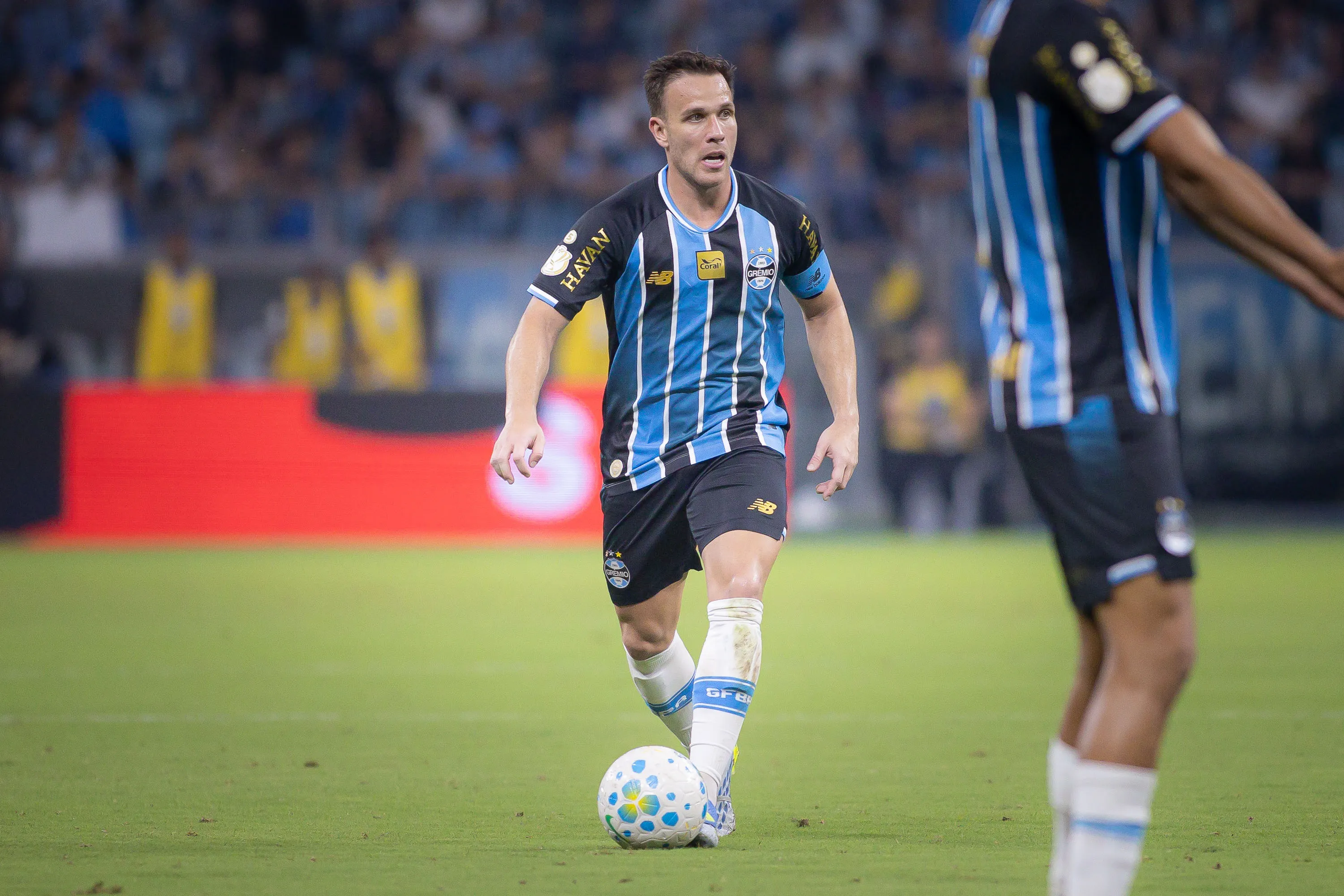 Arthur jogador do Gremio durante partida contra o Confianca no estadio Arena do Gremio pelo campeonato Copa Do Brasil 2026. Foto: Maxi Franzoi/AGIF