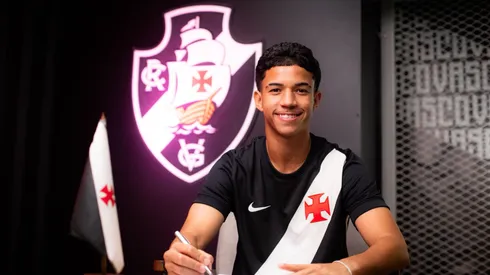 Andrey Fernandes, promessa do Vasco (1). Foto: DivulgaçãoVasco