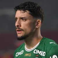Piquerez evolui no Palmeiras e faz atividades no gramado