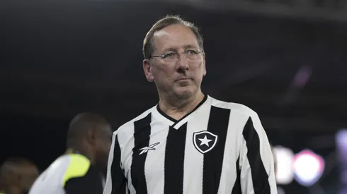 John Textor dono da SAF do Botafogo antes da partida contra o Vitoria no estadio Engenhao pelo campeonato Brasileiro A 2024. Foto: Jorge Rodrigues/AGIF