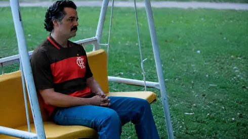 Meme de Foto de Wagner Moura com a camisa do Flamengo