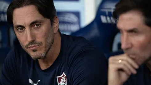 Zubeldiía em Fluminense x Vitória pelo Brasileirão 2026. Foto: Jorge Rodrigues/AGIF
