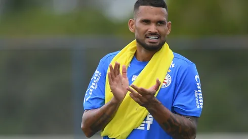 Willian José, atacante do Bahia. Foto: Jhony Pinho/AGIF