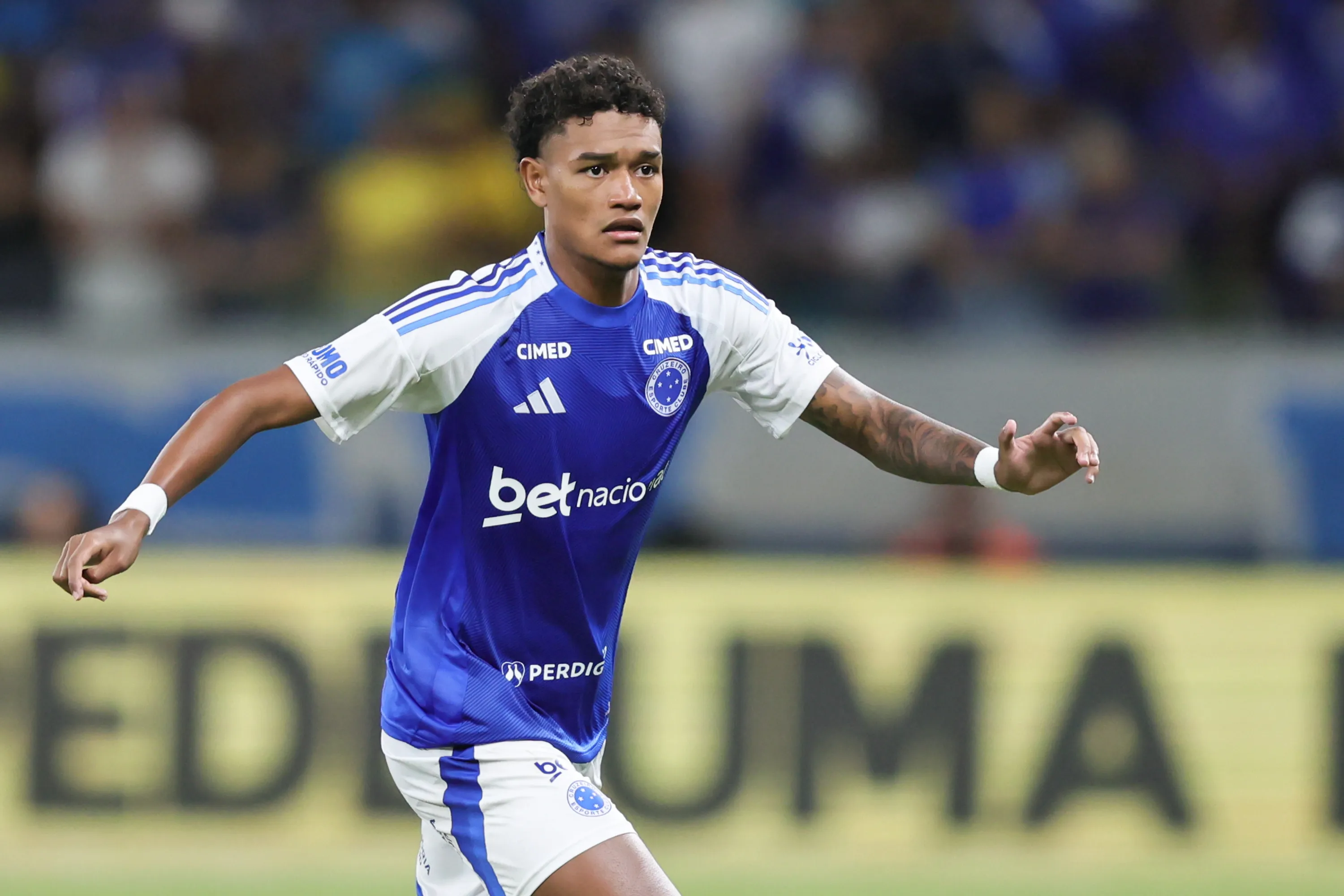 Cruzeiro durante partida contra o Pouso Alegre no estadio Mineirao pelo campeonato Mineiro 2026. Foto: Gilson Lobo/AGIF
