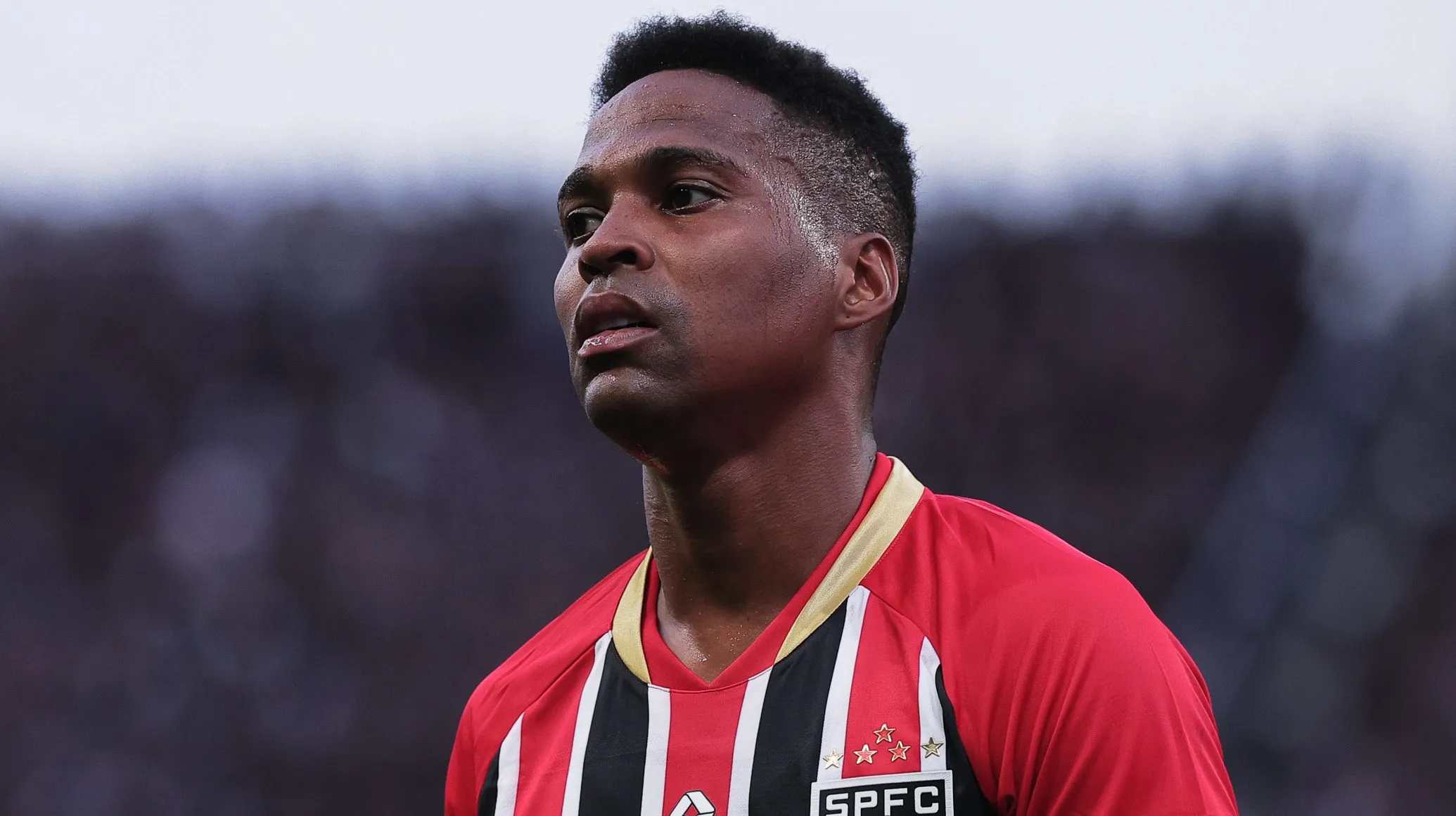 Wendell, lateral do São Paulo. Foto: Ettore Chiereguini/AGIF