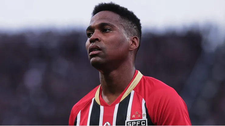 Wendell durante confronto contra o Corinthians no Paulistão de 2026.