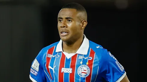 Erick durante confronto contra o Bragantino no Brasileirão de 2026.