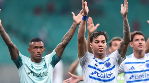 BA - SALVADOR - 15/09/2025 - BRASILEIRO A 2025, BAHIA X CRUZEIRO - Kaio Jorge jogador do Cruzeiro durante partida contra o Bahia no estadio Arena Fonte Nova pelo campeonato Brasileiro A 2025. Foto: Jhony Pinho/AGIF