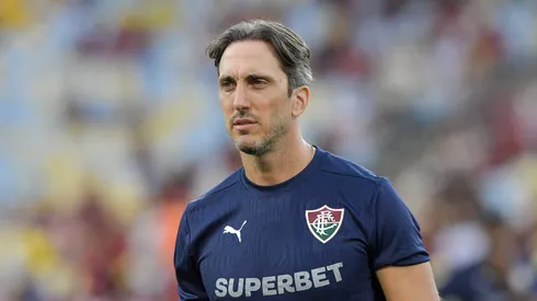 Zubeldía, técnico do Fluminense. Foto: Thiago Ribeiro/AGIF