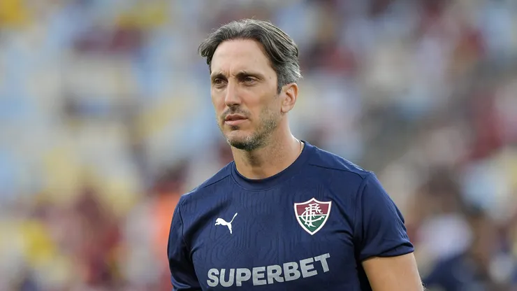 Zubeldía, técnico do Fluminense. Foto: Thiago Ribeiro/AGIF