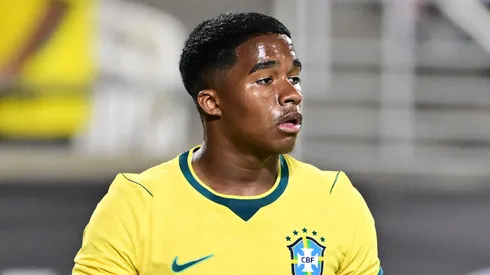 Ex-Palmeiras, Endrick foi defendido por Casagrande após fala de Casemiro. Foto: Julio Aguilar/Getty Images