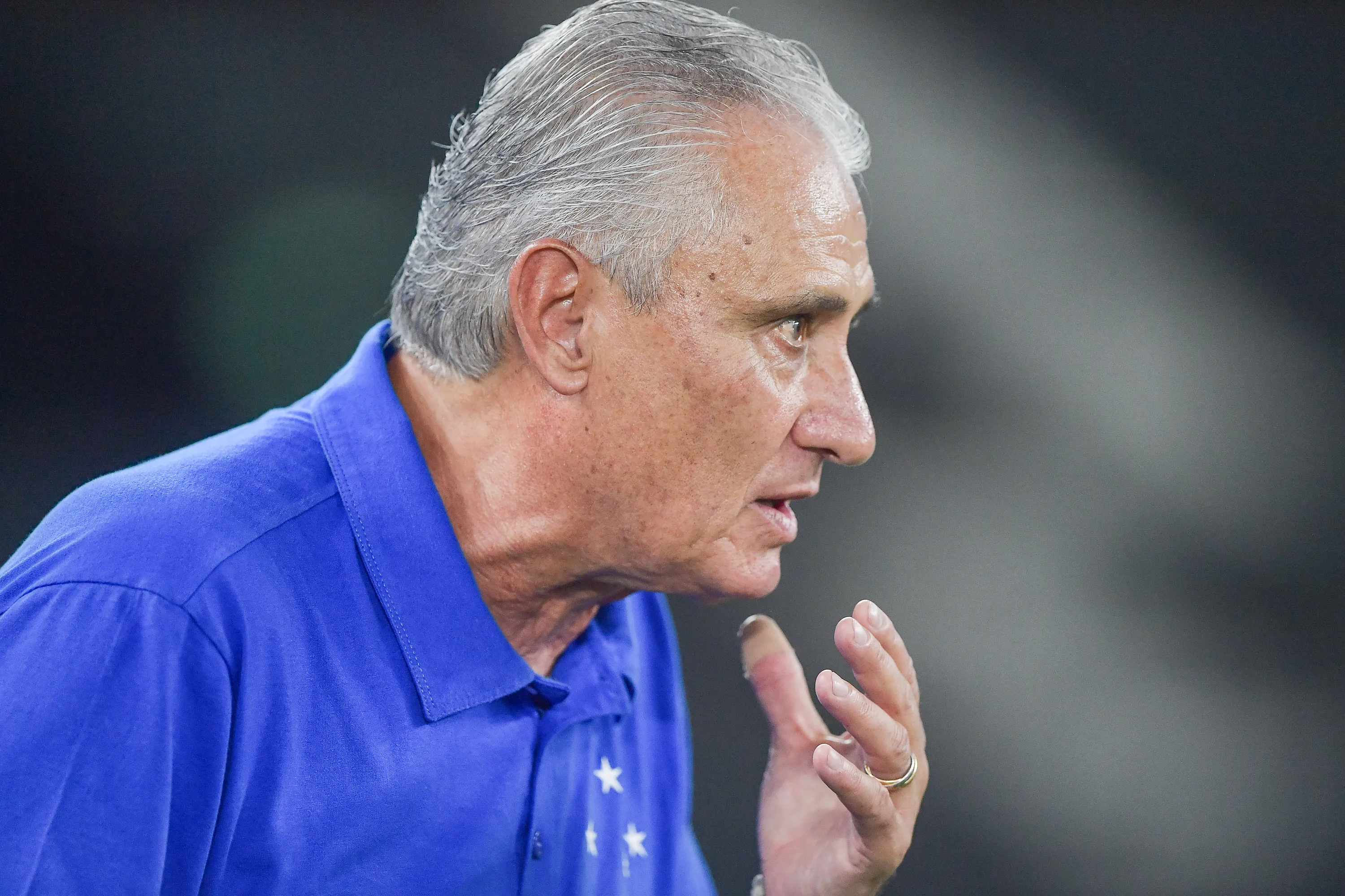 RJ – RIO DE JANEIRO – 29/01/2026 – BRASILEIRO A 2026, BOTAFOGO X CRUZEIRO – Tite tecnico do Cruzeiro durante partida contra o Botafogo no estadio Engenhao pelo campeonato Brasileiro A 2026. Foto: Thiago Ribeiro/AGIF