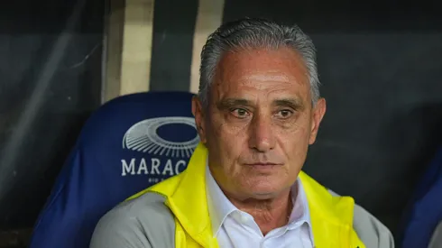 Tite tecnico do Flamengo durante partida contra o Cruzeiro no estadio Maracana pelo campeonato Brasileiro A 2024.