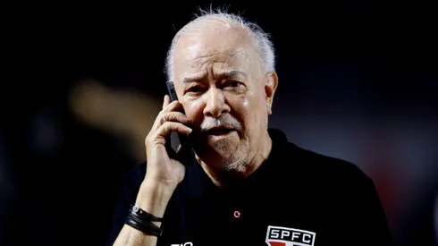 Harry Massis Jr. presidente do Sao Paulo antes da partida contra o Palmeiras no estadio Morumbi pelo campeonato Brasileiro A 2026. Foto: Marcello Zambrana/AGIF