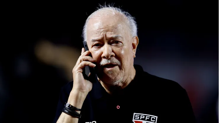 Harry Massis Jr. presidente do Sao Paulo antes da partida contra o Palmeiras no estadio Morumbi pelo campeonato Brasileiro A 2026. Foto: Marcello Zambrana/AGIF
