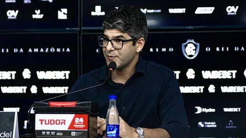 Luís Vagner Vivian, executivo de futebol do Remo. Foto: Samara Miranda/Remo