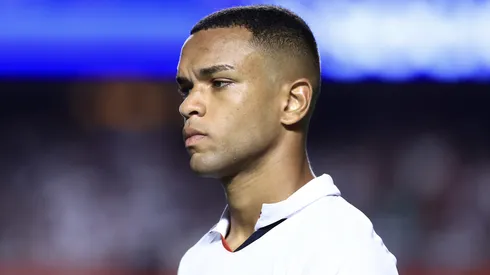 Juan durante partida contra o Cruzeiro no Brasileirão de 2024.
