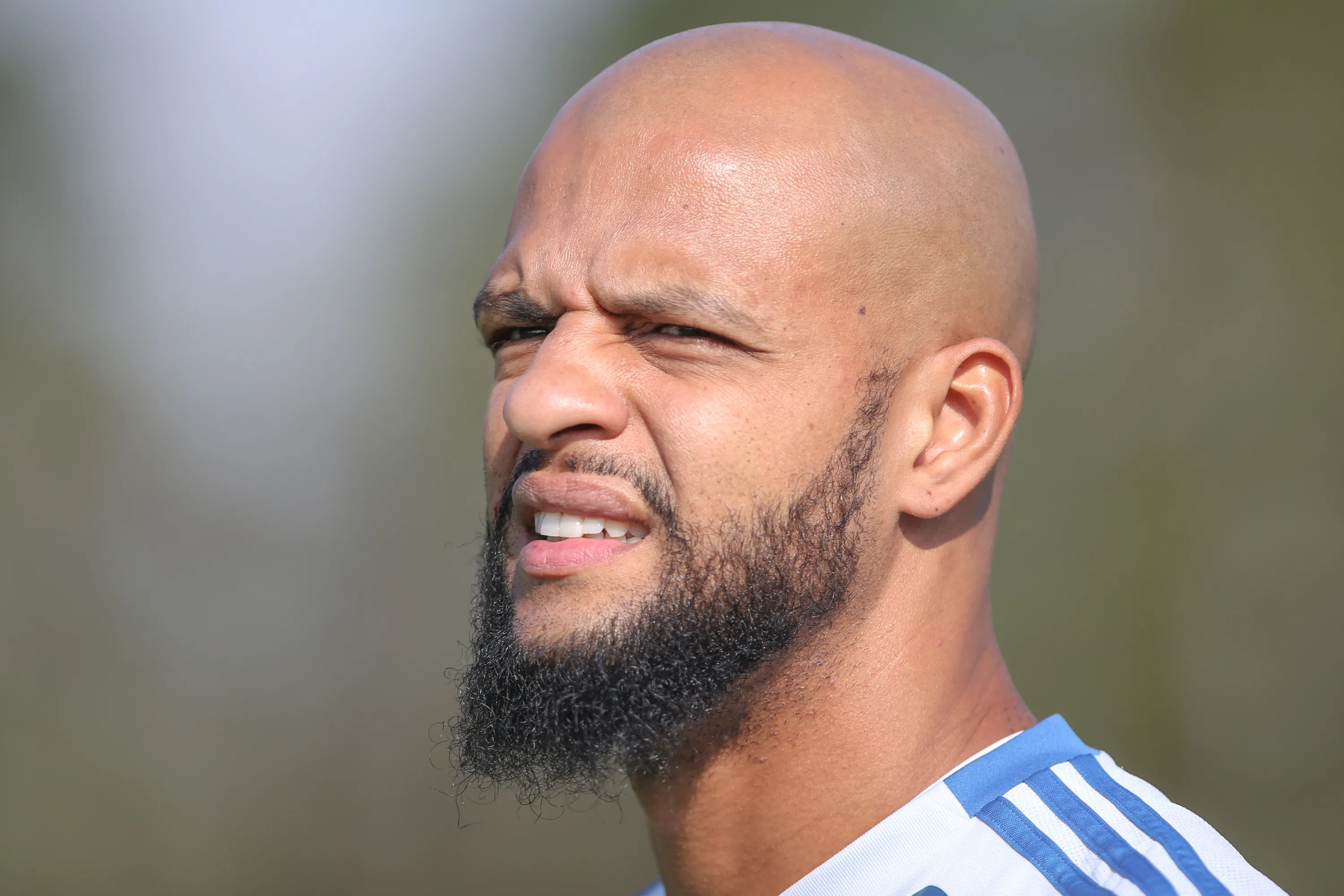 SP – Sao Paulo – 11/09/2018 – Treino do Palmeiras – Felipe Melo durante treino do Palmeiras no CT Academia de Futebol. Foto: Bruno Riganti/AGIF