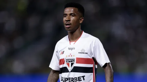 Marcos Antonio jogador do Sao Paulo durante partida contra o Palmeiras no estadio Arena Barueri pelo campeonato Paulista 2026. Foto: Marcello Zambrana/AGIF