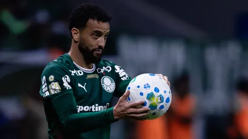 Felipe Anderson jogador do Palmeiras durante partida contra o Jacuipense no estadio Arena Allianz Parque pelo campeonato Copa Do Brasil 2026. Foto: Ettore Chiereguini/AGIF