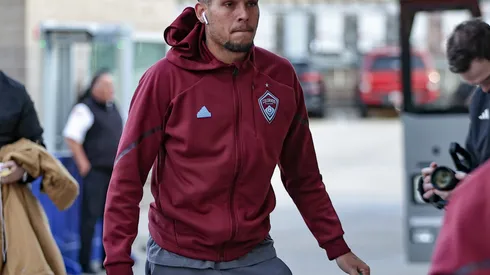 EUA - SANDY - 09/03/2024 - MSL 2024, REAL SALT LAKE X COLORADO RAPIDS - Rafael Navarro (ex-Palmeiras) jogador do Colorado Rapids durante chegada da equipe para partida contra o Real Salt Lake no estadio America First Field Stadium pelo campeonato MSL 2024. Foto: Fabio Giannelli/AGIF