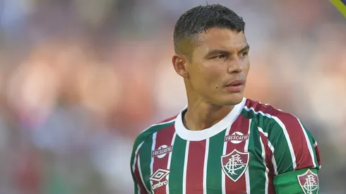 Thiago Silva durante a sua passagem no Fluminense. Foto: Thiago Ribeiro/AGIF